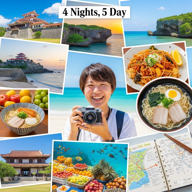 【初めての沖縄旅行】4泊5日モデルコース